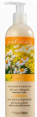 Avon Naturals-erva doce e camomila.
